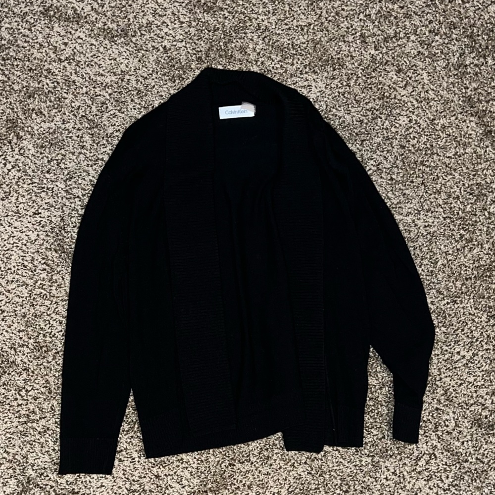 Black Calvin Klein Cardigan size Small